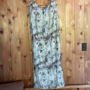 Lindsey Thornburg x Free People Silk Cotton Tye Dye Dress